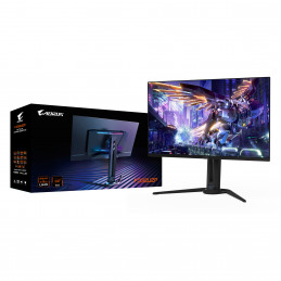 AORUS FO32U2P tietokoneen litteä näyttö 80 cm (31.5") 3840 x 2160 pikseliä 4K Ultra HD OLED Musta