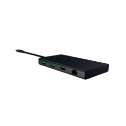 Razer USB-C Dock Langallinen USB 3.2 Gen 1 (3.1 Gen 1) Type-C Musta