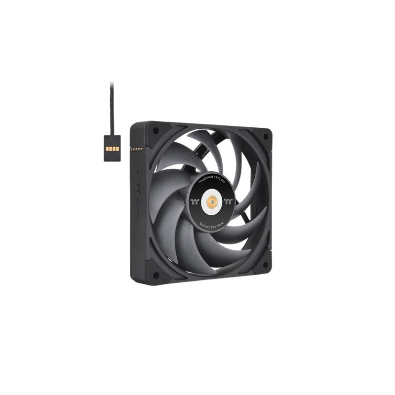 Thermaltake CL-F171-PL12BL-A Tietokoneen jäähdytysjärjestelmä Tietokonekotelo Tuuletin 12 cm Musta 3 kpl