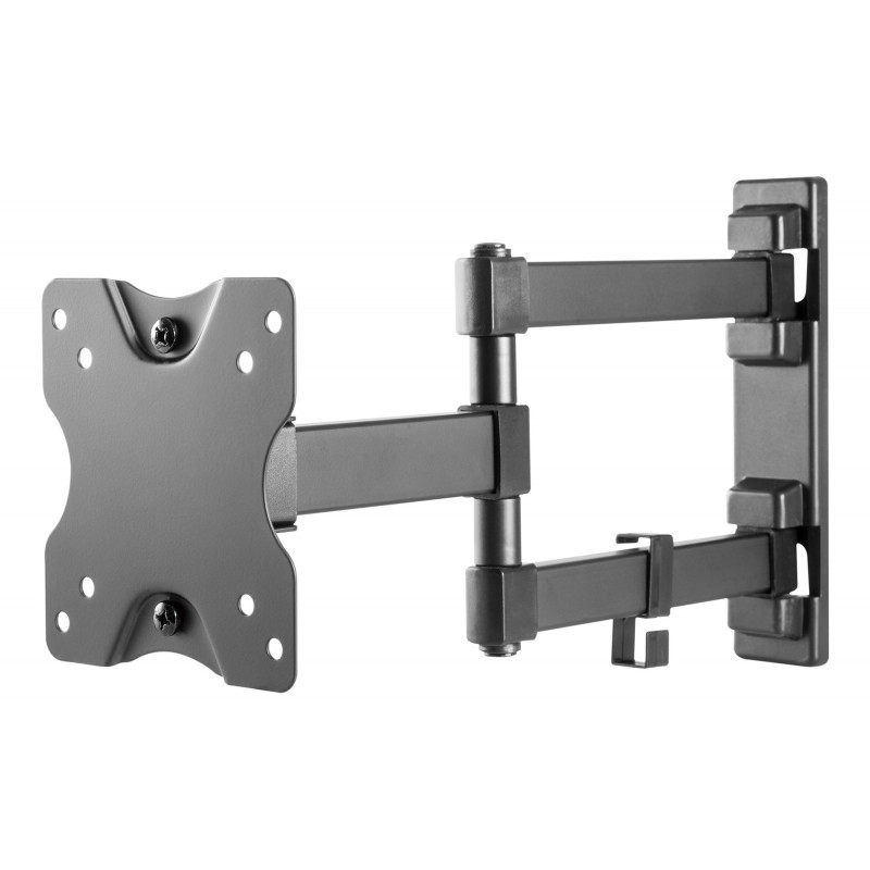 Deltaco ARM-1204 monitorin kiinnike ja jalusta 68,6 cm (27") Musta Seinä