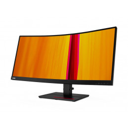 Lenovo ThinkVision T34w-20 tietokoneen litteä näyttö 86,4 cm (34") 3440 x 1440 pikseliä UltraWide Quad HD LCD musta