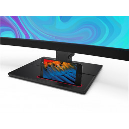 Lenovo ThinkVision T34w-20 tietokoneen litteä näyttö 86,4 cm (34") 3440 x 1440 pikseliä UltraWide Quad HD LCD musta