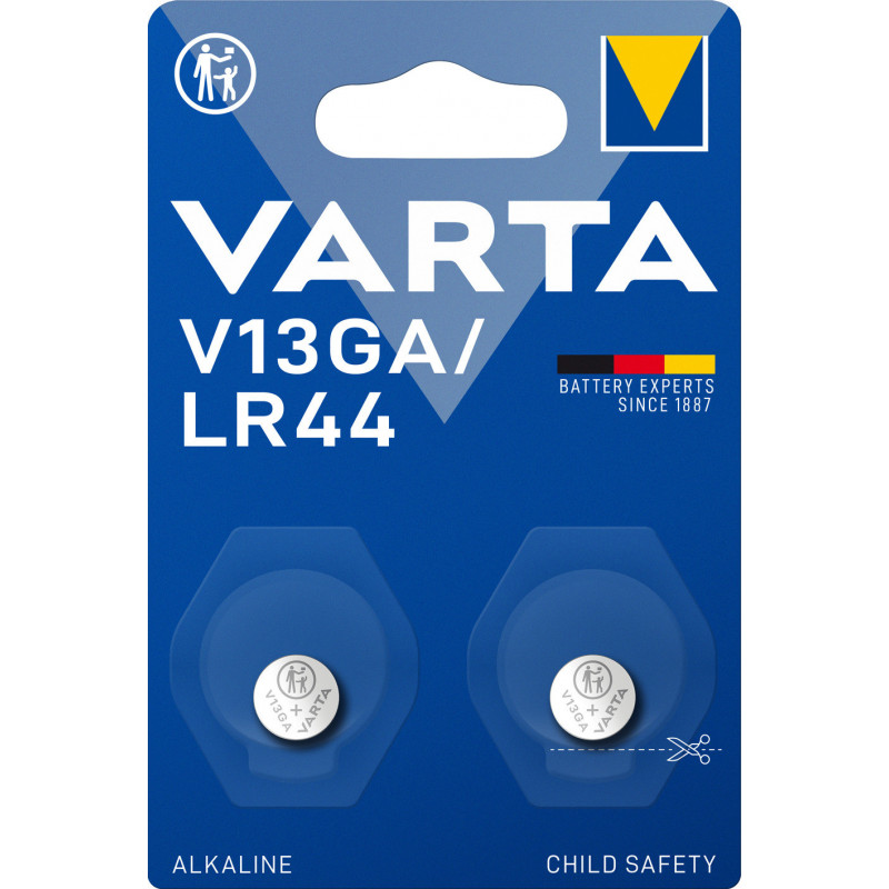 Varta 04276 Kertakäyttöinen akku LR44 Alkali