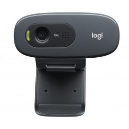 Logitech C270 verkkokamera 3 MP 1280 x 720 pikseliä USB 2.0 musta