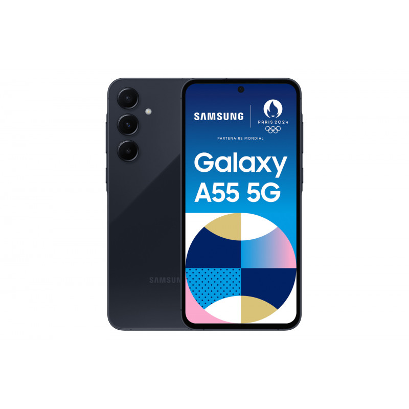 Samsung Galaxy A55 5G 16,8 cm (6.6") Hybridi-Dual SIM USB Type-C 8 GB 128 GB 5000 mAh Laivasto