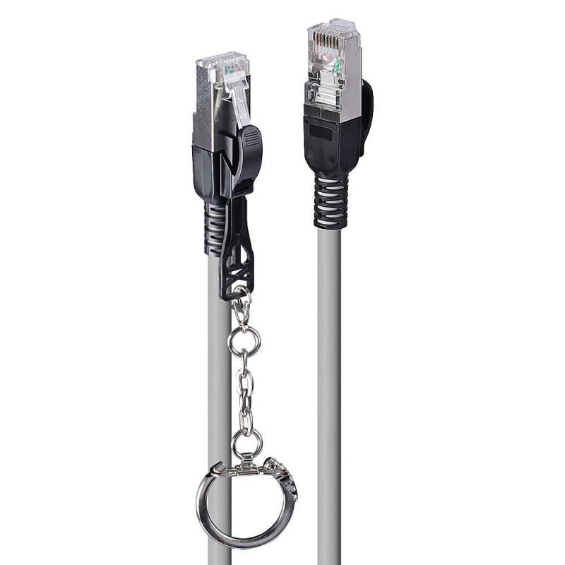 Lindy 47609 verkkokaapeli Harmaa 20 m Cat6a S FTP (S-STP)