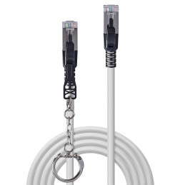 Lindy 47607 verkkokaapeli Harmaa 10 m Cat6a S FTP (S-STP)