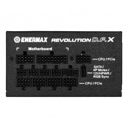 Enermax Revolution DFX virtalähdeyksikkö 1050 W 20+4 pin ATX ATX musta