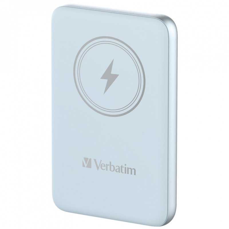 Verbatim Charge 'n' Go Litium polymeeri (LiPo) 10000 mAh Langaton lataaminen Sininen