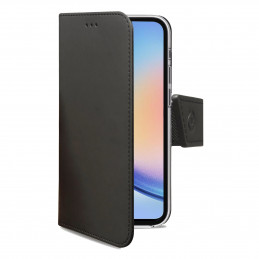 Celly WALLY1036 matkapuhelimen suojakotelo 16,8 cm (6.6") Avattava kotelo musta