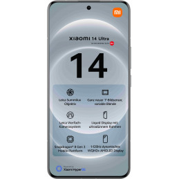 Xiaomi 14 Ultra 17,1 cm (6.73") Kaksois-SIM 5G USB Type-C 16 GB 512 GB 5000 mAh Valkoinen