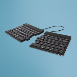 R-Go Tools Split RGOSBUSWLBL näppäimistö Bluetooth QWERTY Englanti (US) musta