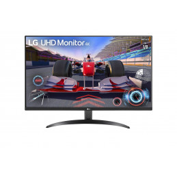 LG 32UR550-B tietokoneen litteä näyttö 80 cm (31.5") 3840 x 2160 pikseliä 4K Ultra HD musta