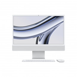Apple iMac Apple M M3 59,7 cm (23.5") 4480 x 2520 pikseliä All-in-one PC 8 GB 256 GB SSD macOS Sonoma Wi-Fi 6E (802.11ax) Hopea