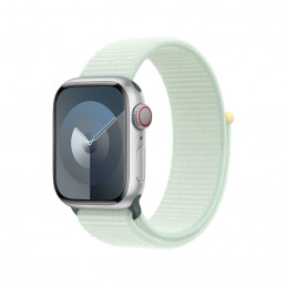 Apple MW4M3ZM A Älyrannekkeen lisätarvike Yhtye Mintunvärinen Nailon, Kierrätetty polyesteri, Elastaani