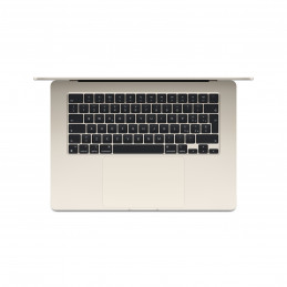 Apple MacBook Air Apple M M3 Kannettava tietokone 38,9 cm (15.3") 8 GB 256 GB SSD Wi-Fi 6E (802.11ax) macOS Sonoma Beige
