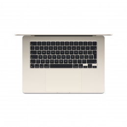 Apple MacBook Air Apple M M3 Kannettava tietokone 38,9 cm (15.3") 8 GB 512 GB SSD Wi-Fi 6E (802.11ax) macOS Sonoma Beige