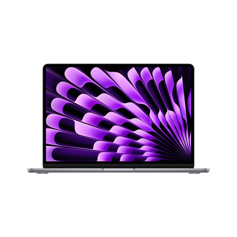 Apple MacBook Air Apple M M3 Kannettava tietokone 34,5 cm (13.6") 8 GB 256 GB SSD Wi-Fi 6E (802.11ax) macOS Sonoma Harmaa