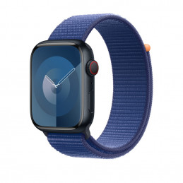 Apple MW4P3ZM A Älyrannekkeen lisätarvike Yhtye Sininen Nailon, Kierrätetty polyesteri, Elastaani