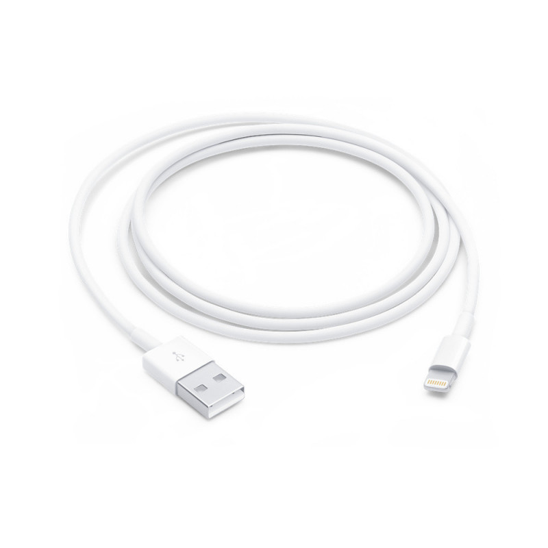 Apple MUQW3ZM A Lightning-kaapeli 1 m Valkoinen