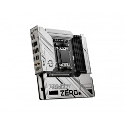 MSI B650M PROJECT ZERO emolevy AMD B650 Pistoke AM5 mikro ATX
