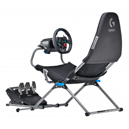 Playseat Challenge X - Logitech G Edition Konsolipelituoli musta, Harmaa