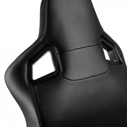 noblechairs EPIC PC-pelituoli pehmustettu istuin musta