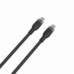 HYPER HJ4001BKGL USB-kaapeli 1 m USB 2.0 USB C musta