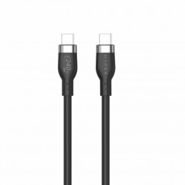 HYPER HJ4002BKGL USB-kaapeli 2 m USB 2.0 USB C musta