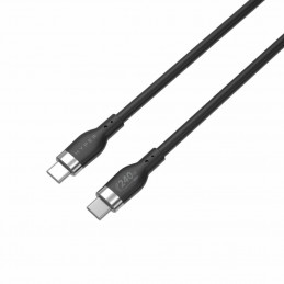 HYPER HJ4002BKGL USB-kaapeli 2 m USB 2.0 USB C musta