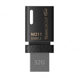 Team Group M211 USB-muisti 32 GB USB Type-C 3.2 Gen 1 (3.1 Gen 1) musta