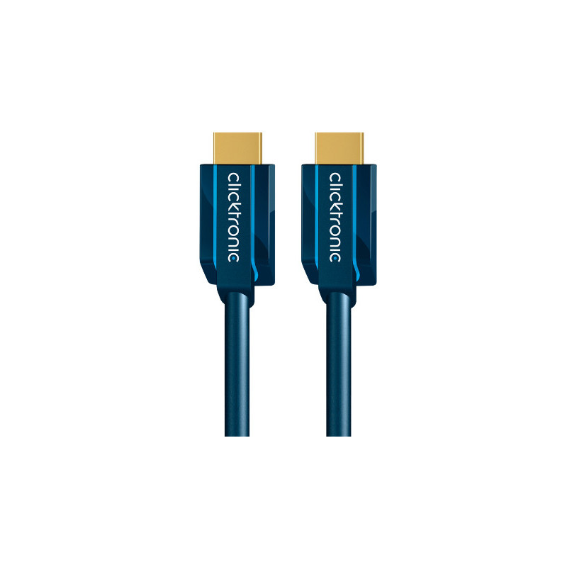 ClickTronic 10m High Speed HDMI HDMI-kaapeli HDMI-tyyppi A (vakio) Sininen