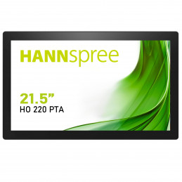 Hannspree Open Frame HO 220 PTA Interaktiivinen litteä paneeli 54,6 cm (21.5") LED 400 cd m² Full HD musta Kosketusnäyttö