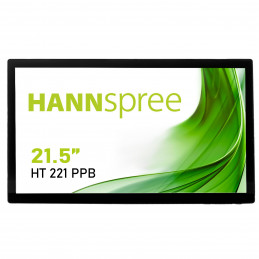 Hannspree HT 221 PPB tietokoneen litteä näyttö 54,6 cm (21.5") 1920 x 1080 pikseliä Full HD LED Kosketusnäyttö musta