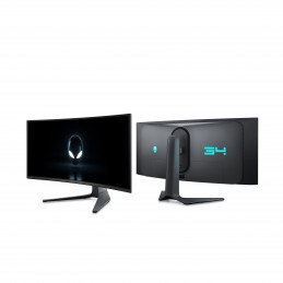 Alienware AW3423DWF tietokoneen litteä näyttö 86,8 cm (34.2") 3440 x 1440 pikseliä UltraWide Quad HD OLED musta