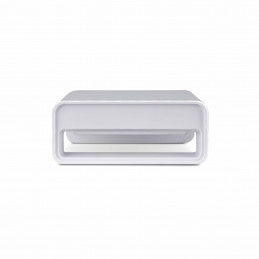 StarTech.com 1MFSW-MONITOR-RISER monitorin kiinnike ja jalusta Hopea Vastaanotto