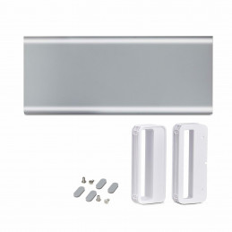 StarTech.com 1MFSW-MONITOR-RISER monitorin kiinnike ja jalusta Hopea Vastaanotto