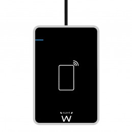 Ewent EW1053 magneettikortinlukija musta USB