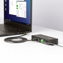 StarTech.com 5G7AINDRM-USB-A-HUB keskitin USB 3.2 Gen 1 (3.1 Gen 1) Type-B 5000 Mbit s musta