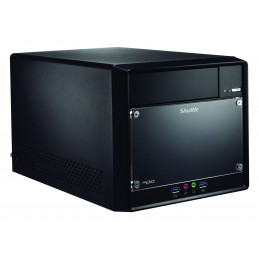 Shuttle XPC cube SH610R4 barebone-tietokonerunko Kuutio musta Intel H610 LGA 1700