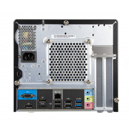 Shuttle XPC cube SH610R4 barebone-tietokonerunko Kuutio musta Intel H610 LGA 1700