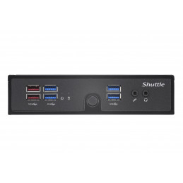 Shuttle DS50U5 barebone-tietokonerunko 1.3L kokoinen PC musta i5-1335U