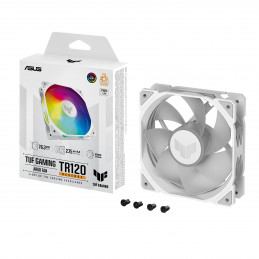 ASUS TUF GAMING TR120 ARGB REVERSE 1-pack White Tietokonekotelo Ilmanjäähdytin 12 cm Valkoinen
