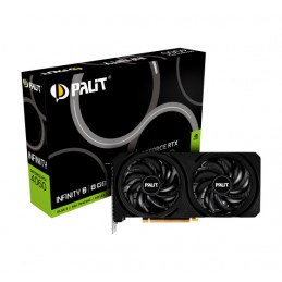 Palit NE64060019P1-1070L näytönohjain NVIDIA GeForce RTX 4060 8 GB GDDR6