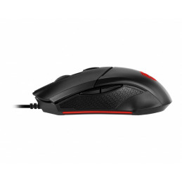 MSI Clutch GM08 hiiri Molempikätinen USB A-tyyppi Optinen 4200 DPI