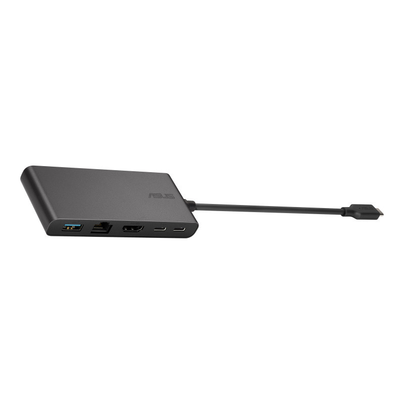 ASUS Dock 4K Langallinen USB 3.2 Gen 2 (3.1 Gen 2) Type-C musta
