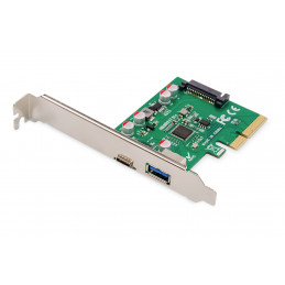 Digitus DS-30225 liitäntäkortti -sovitin Sisäinen USB 3.2 Gen 2 (3.1 Gen 2)