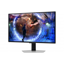 Samsung Odyssey G60SD tietokoneen litteä näyttö 68,6 cm (27") 2560 x 1440 pikseliä Quad HD OLED Hopea