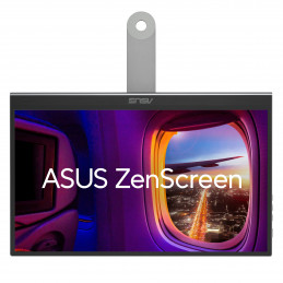 ASUS ZenScreen MQ16AHE tietokoneen litteä näyttö 39,6 cm (15.6") 1920 x 1080 pikseliä Full HD OLED Hopea