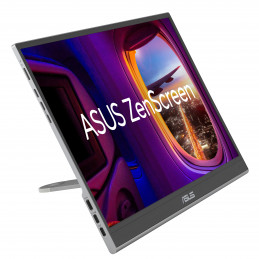ASUS ZenScreen MQ16AHE tietokoneen litteä näyttö 39,6 cm (15.6") 1920 x 1080 pikseliä Full HD OLED Hopea